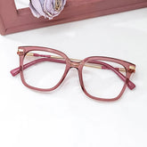 Jacqui Square Pink Glasses