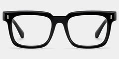 Katia Square Black Glasses