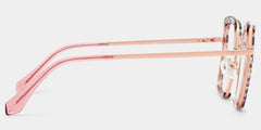 Cordaro Square Pink-Leopard Glasses
