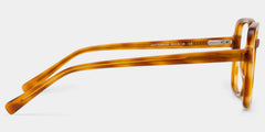 Kenneth Dark Tortoise Square Glasses