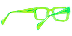 Glaucia Square Green Glasses