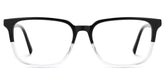 Barnhill Square Black-Clear Glasses