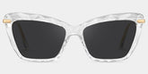 Juliet Cateye Clear Sunglasses