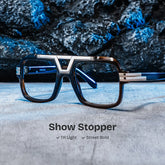 Croswell Aviator Brown Glasses