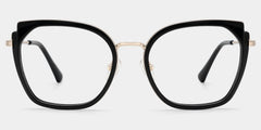 Murcia Square Black Glasses