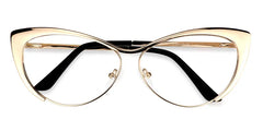 Ellen Cateye Gold Glasses
