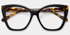 Kira Butterfly Black Glasses