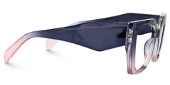 Sileidy Geometric Purple-Pink Glasses