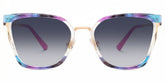 Martins Rectangle Multicolor Glasses