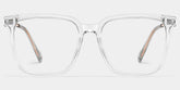 Zeyna Square Clear Glasses