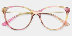 Eli Floral Round Glasses