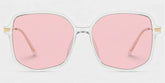 Payton Geometric Clear Glasses