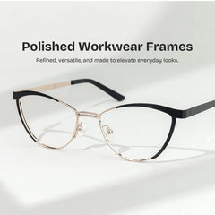 Sydney Cat Eye Black Glasses