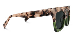 Benitez Square Two-Tone Glasses