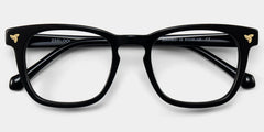 Heather Square Black Glasses