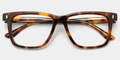 Travis Rectangle Tortoise Glasses