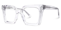 Khadra Square Clear Glasses