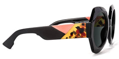 Geoffrey Geometric Black Glasses
