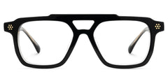 Mercurio Aviator Black Glasses