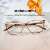 Sawyer Brown Rectangle Glasses