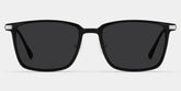 Ivonne Rectangle Black Glasses