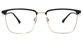 Kierriah Browline Black Glasses