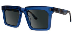 Moreland Rectangle Blue Glasses