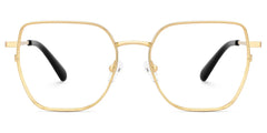 Fife Geometric Gold Glasses