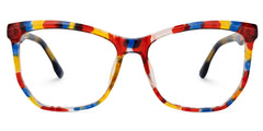 Libby Geometric Multicolor Glasses