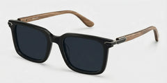 Noah Rectangle Black Glasses