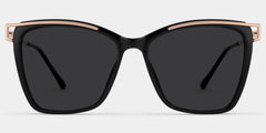 Krystle Square Black Glasses