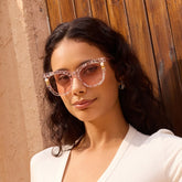 Pearl Cateye Pink Glasses