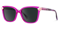 Nolan Square Neon Pink Glasses