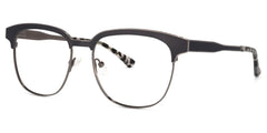 Wren Browline Dark-Gray Glasses