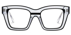 Legette Square Black Glasses