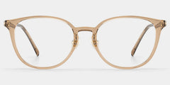 Amanda Rectangle Beige Glasses