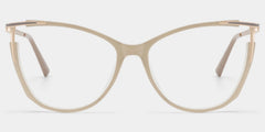 Yomary Cateye Khaki Glasses
