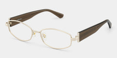 Dakota Brown Rectangle Glasses