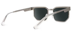 Barber Geometric Silver Glasses