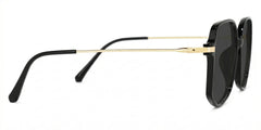 Payton Geometric Black Glasses