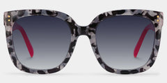 Ebony Square Gray-Tortoise Glasses