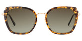 Murcia Square Tortoise Sunglasses