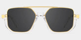 Oromiya Aviator Clear Glasses