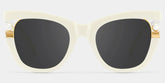 Pearl Cateye White Glasses