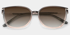 Rodz Square Gray-Pink Sunglasses