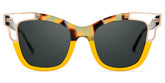 Rhoden Cateye Yellow Glasses