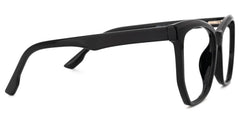 Libby Geometric Black Glasses