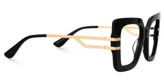 Poutine Square Black Glasses