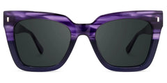 Kathya Square Purple Glasses