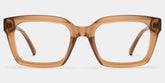 Marley Beige Rectangle Glasses